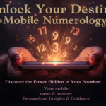 Close-Up Mobile Numerology Service Poster